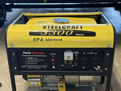 Steelcraft 3300 Watts Gas Generator
