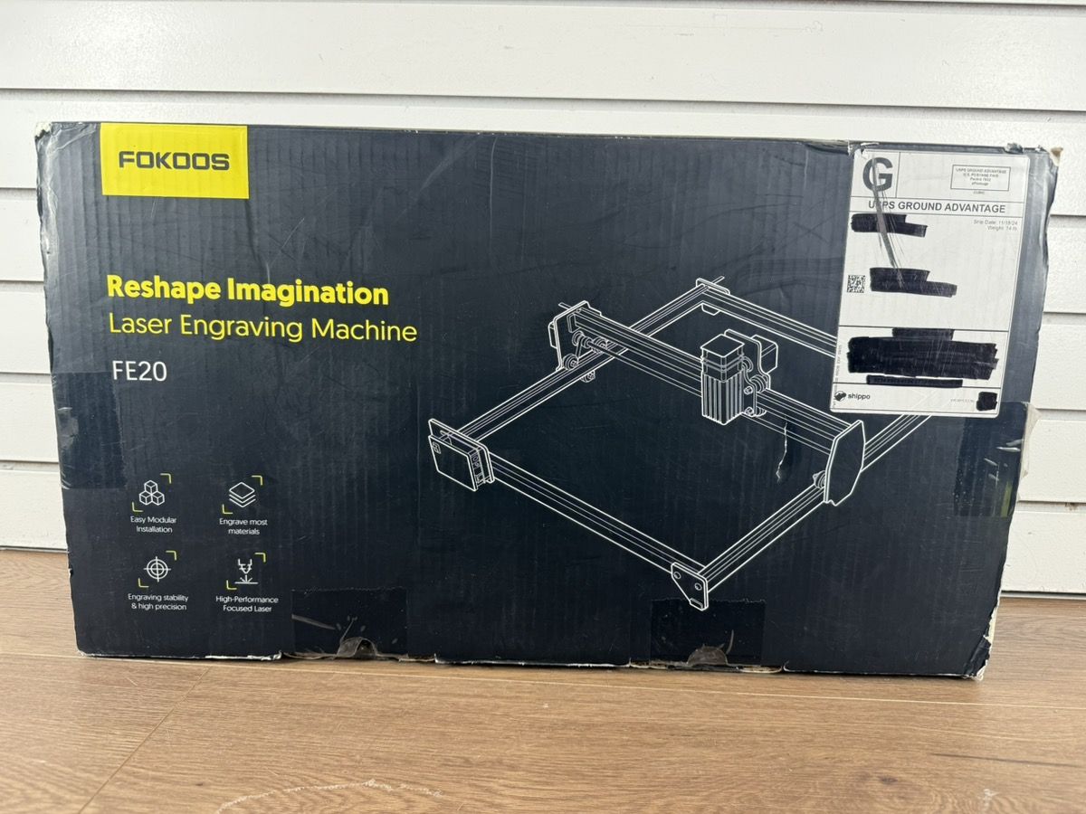 FOKOOS FE20 20 WATT LASER ENGRAVER MACHINE #WCP036462