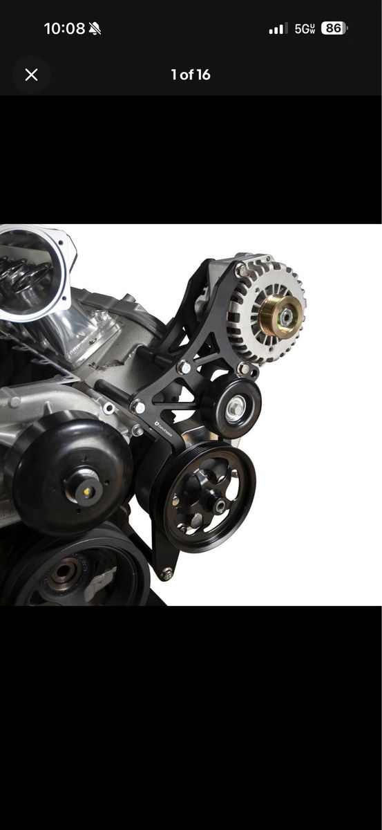 Alternator Power Steering Pump Bracket Kit For LS