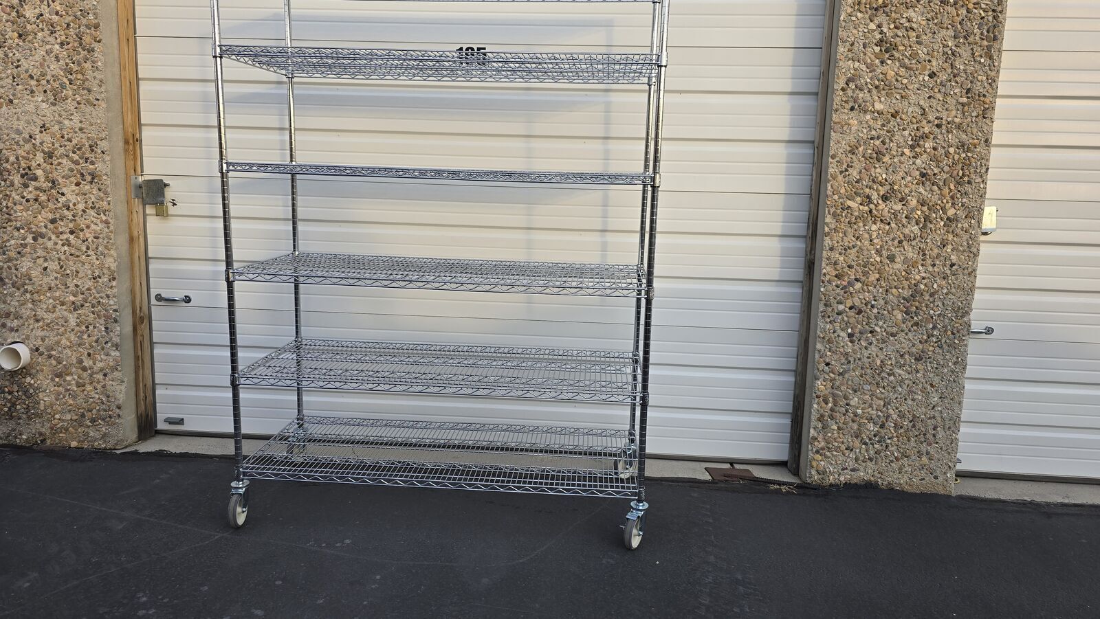 Stainless Steel Non Rolling  Shelves Metro and TSS