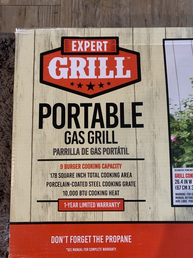 Portable Gas Grill With Gas Canisters!