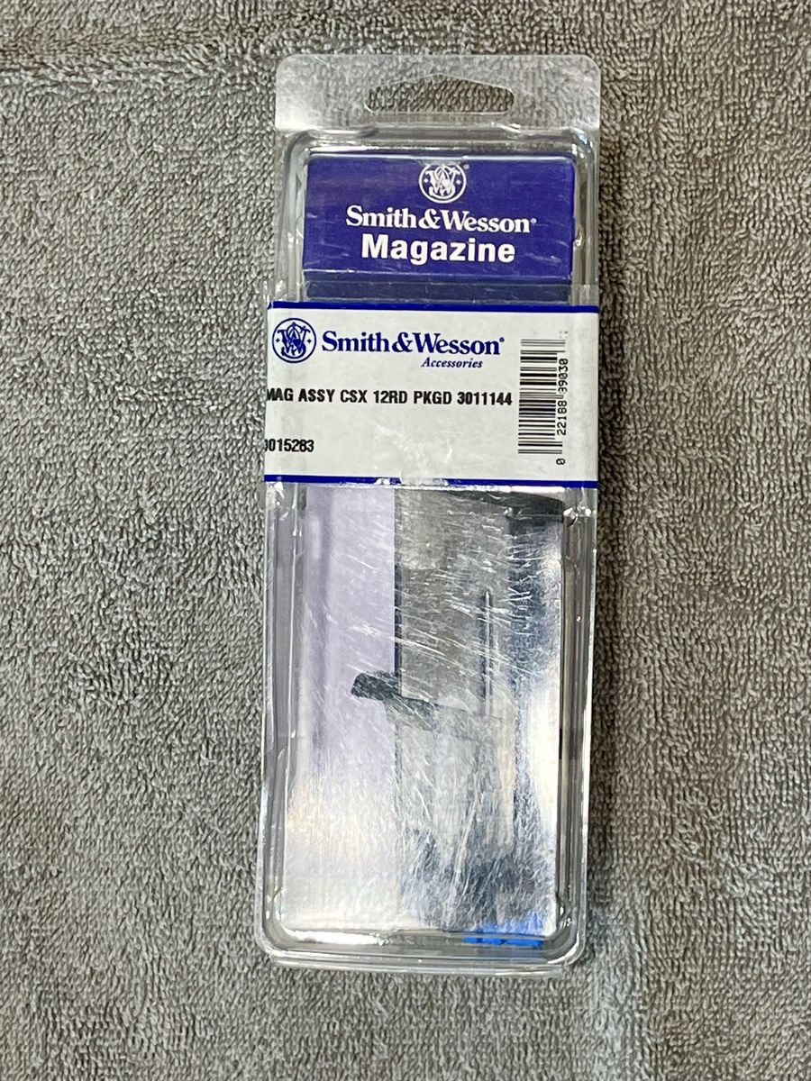 NEW Smith & Wesson CSX 9mm 12-Round Magazine - Factory Sealed, Part #3011144
