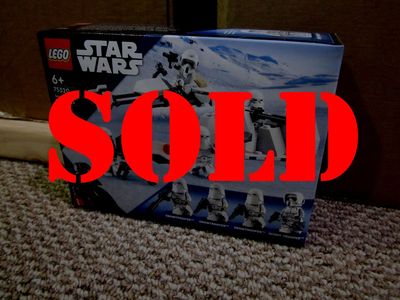 SOLD - Lego 75320 Star Wars Snowtrooper Battle Pack New Sealed