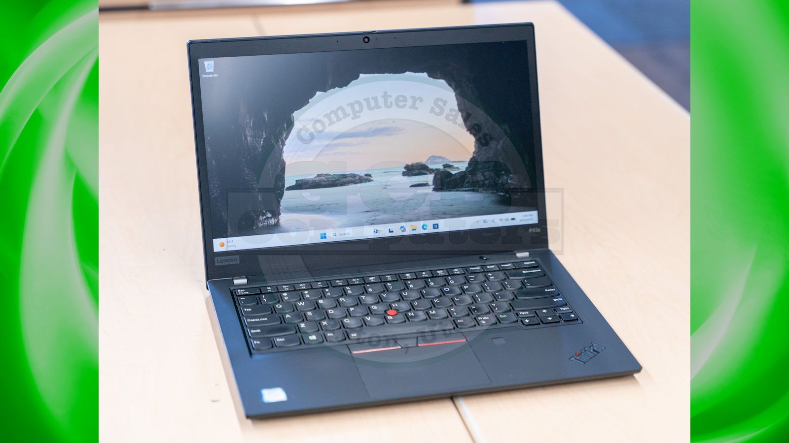 Lenovo Thinkpad P43s i7-8565U 512GB SSD 16GB RAM P520 GPU 1080P Screen Windows 11 Laptop