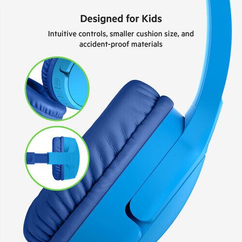 Belkin SoundForm Mini Wireless On-Ear Headphones for Kids