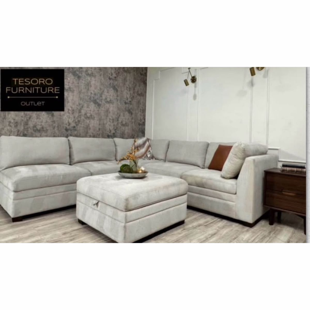 TISDALE MODULAR SECTIONAL WE OFFER DELIVERY