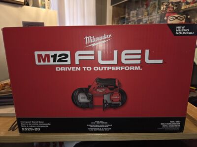 Brand new M12 FUEL 12V Lithium-Ion Cordless Compact Band Saw (Tool-Only)