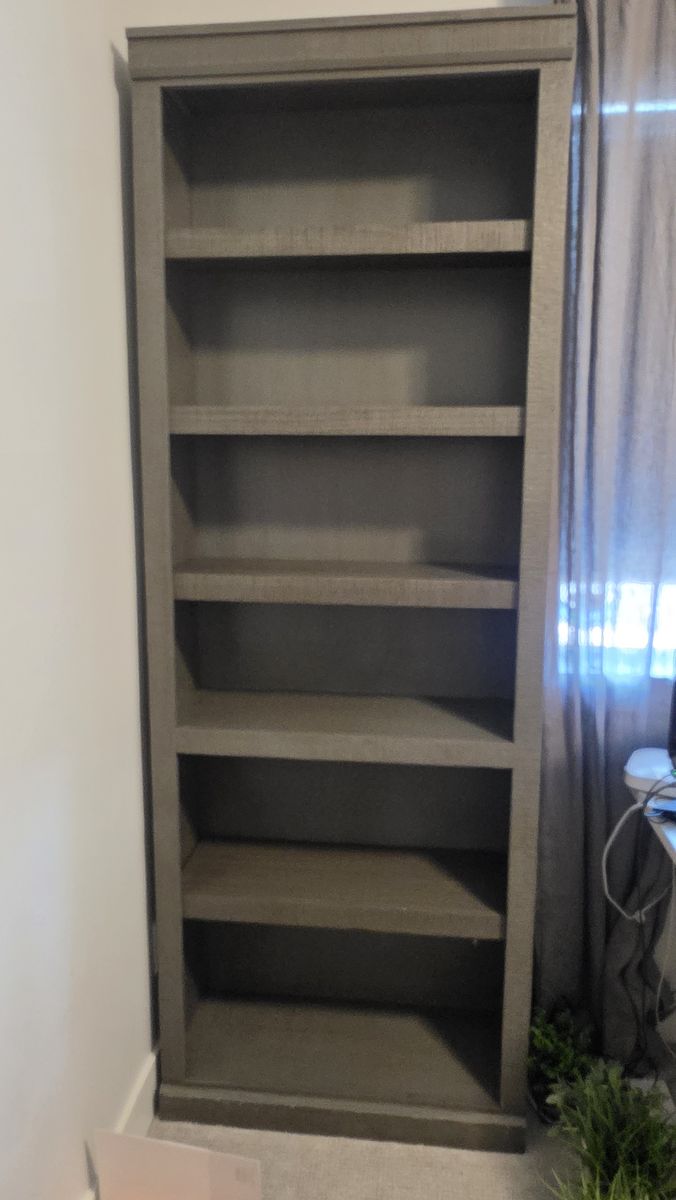 2 Delta 84" Gray Bookcases