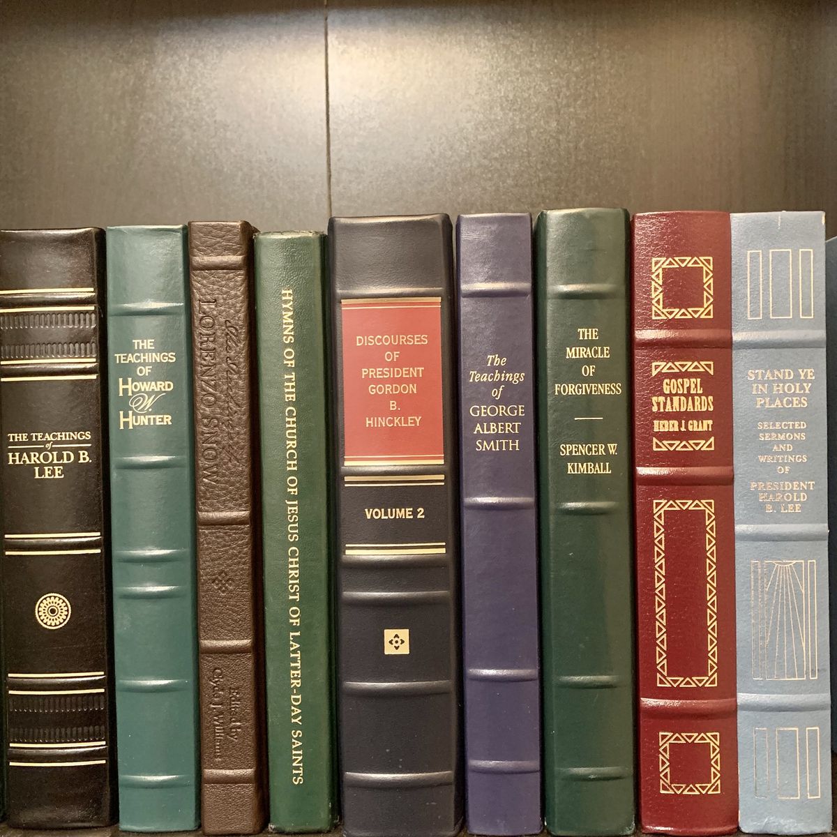 Leather Bound LDS Church Gift Books
