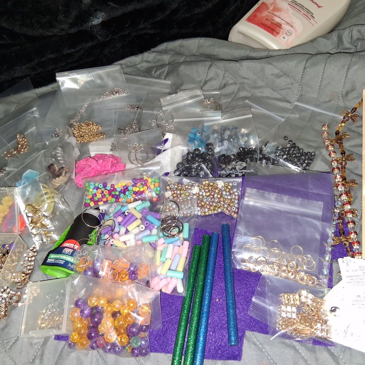 big lot of jewelery making stuff