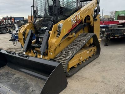 Ex Large CAT 275 High Flow Track Loader Rental – 1 Yard Bucket CTL for Dirt Work & Construction - Dumps over 11 feet