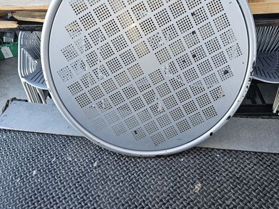 Metal Tables Round 36" and 42" with Base $25 Ea