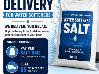 Salt Delivery for Water Softeners