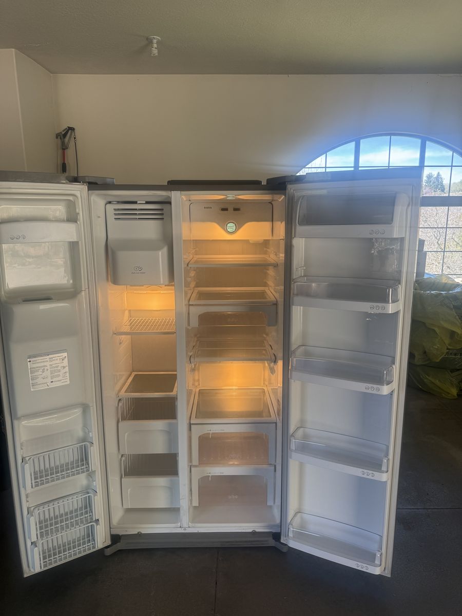 Lg cabinet side by side