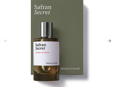 Maison Crivelli Safran Secret Extrait de Parfum 100ml 3.4oz New Authentic