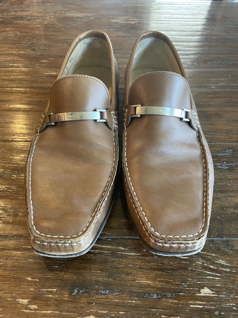 Mens Brown Loafer - Salvatore Ferragamo