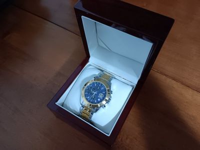 Commemorative U.S. Navy Men's Chronograph Watch, Excellent Conditions! in Box.