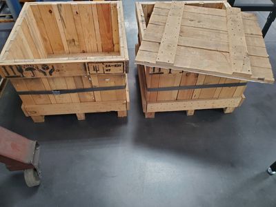 Wood crate