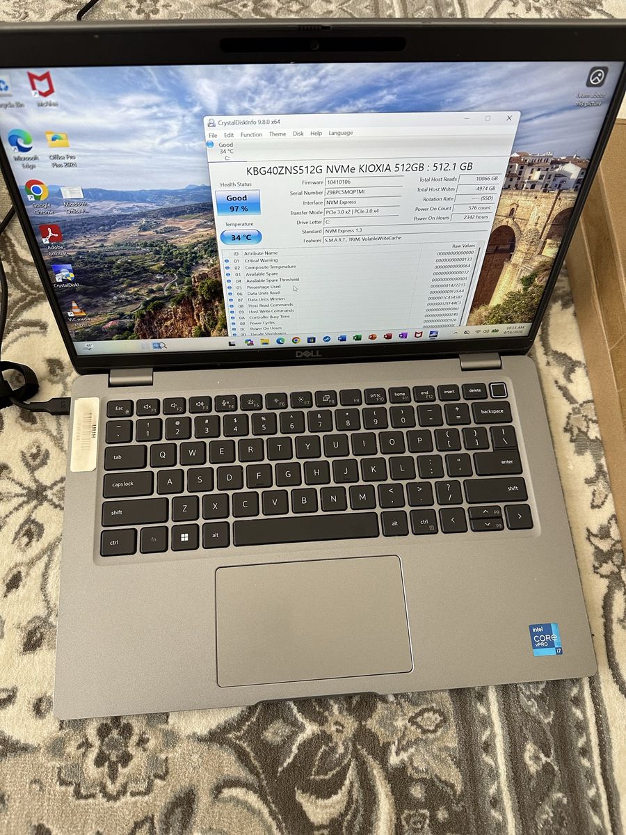 Dell Touch Laptop i7 Core 11th Gen 16 GB RAM 512 GB SSD