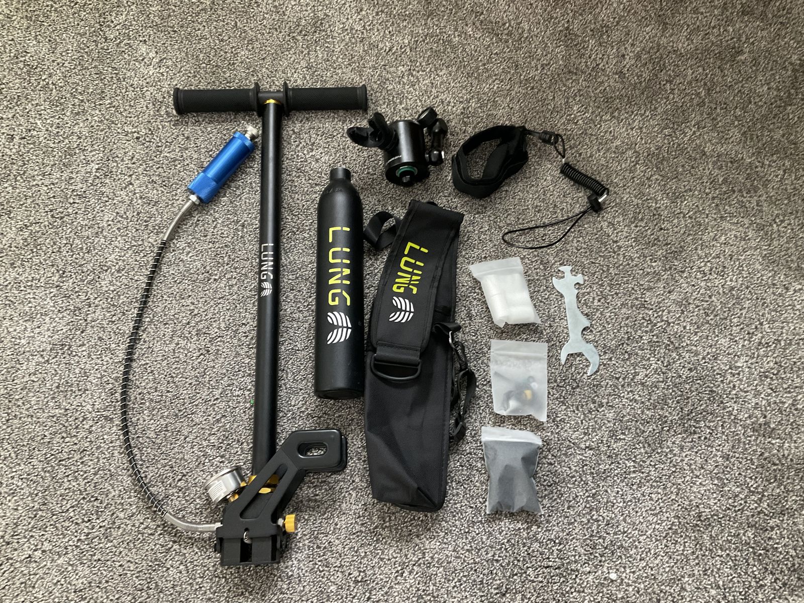 Refillable Lung Tank T-500