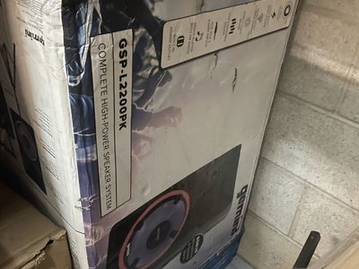 New Gemini 500w Bluetooth PA Speaker Kit