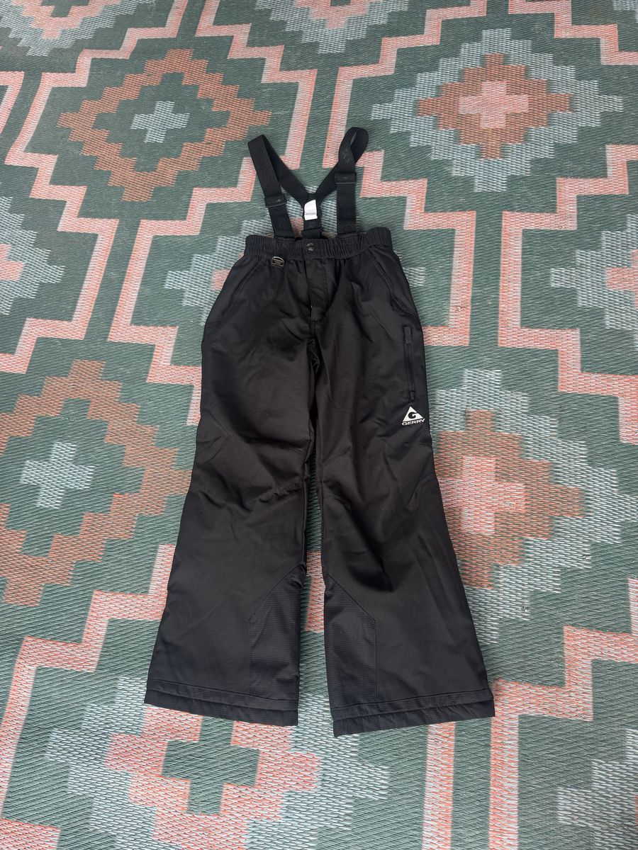 Gerry Youth Black Snow Bib Pants Size M (10/12)