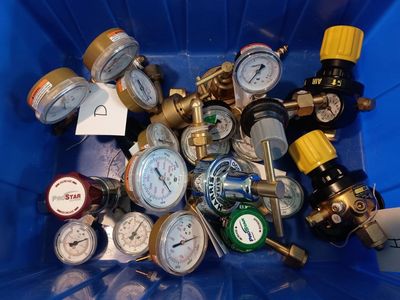 Assorted gas regulators