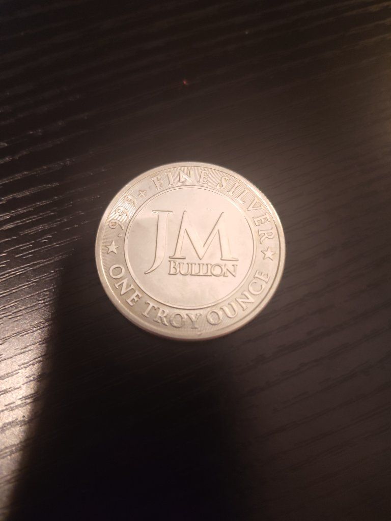 JM Bullion 1 oz .999 Fine Silver Round - Eagle Design Collectible Coin