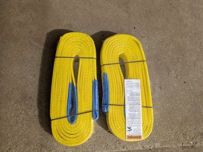NEW AMH 2" x 20' Heavy Duty Web Slings