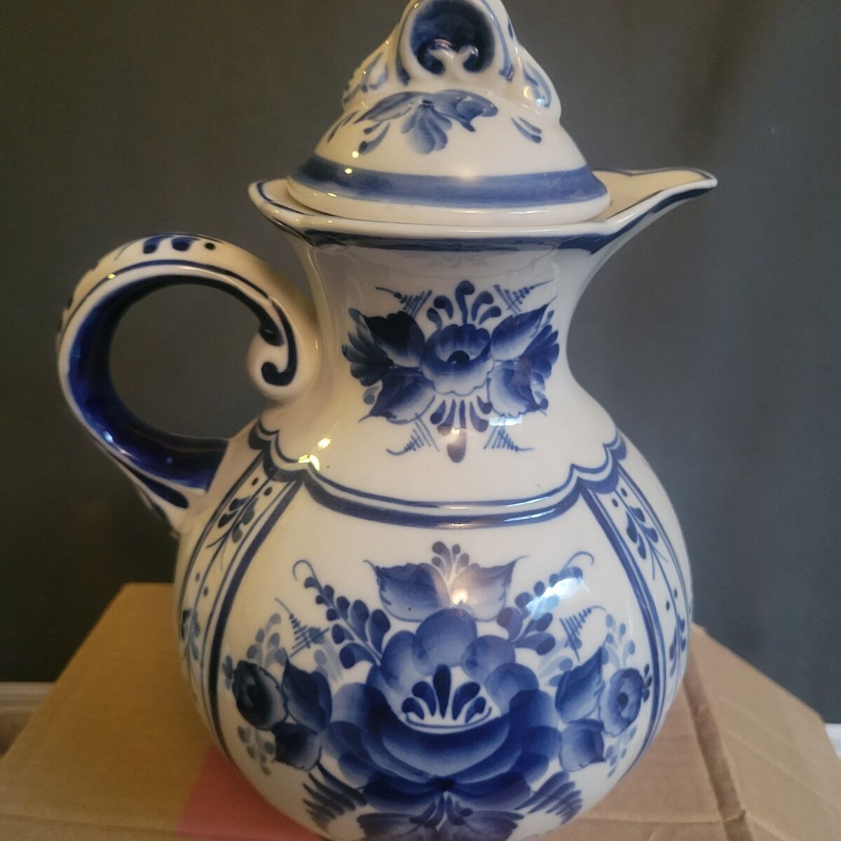Gzhel Pitcher