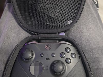 Microsoft Xbox Elite Series 2 Wireless Controller Black with Carrying Case & Accessories with branded USB wire