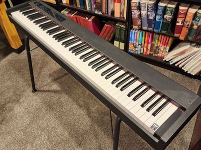 Korg D1 electric keyboard + ST-SV1 stand