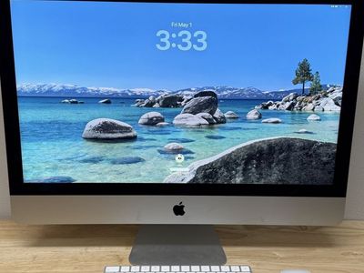 2020 iMac 27” 5K i7/16GB/500GB SSD Tahoe