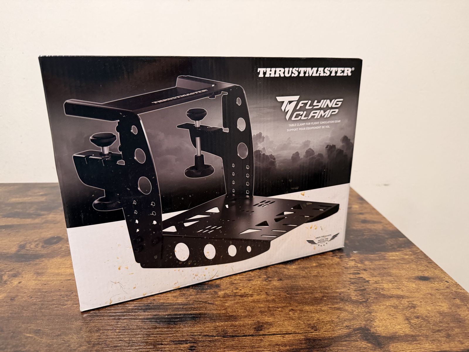 Thrustmaster TM Flying Clamp for Flight Simulator Gear - New, Adjustable, Metal
