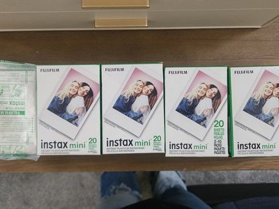 Fujifilm Instax Mini Instant Film - 10 Rolls - New Sealed