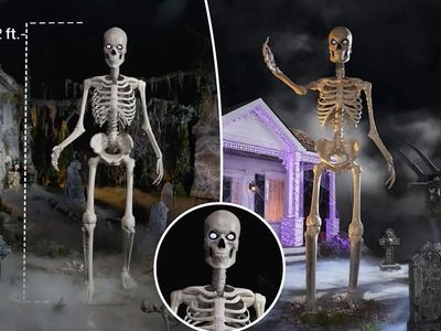 Home Depot 12ft Skeleton