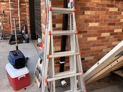 Little Giant Leveler 26-foot Multi-Position Ladder - Model 16506T-803, 300 lbs Capacity