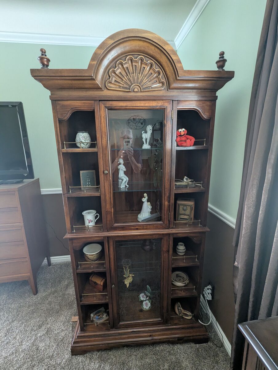 Lighted Curio cabinet