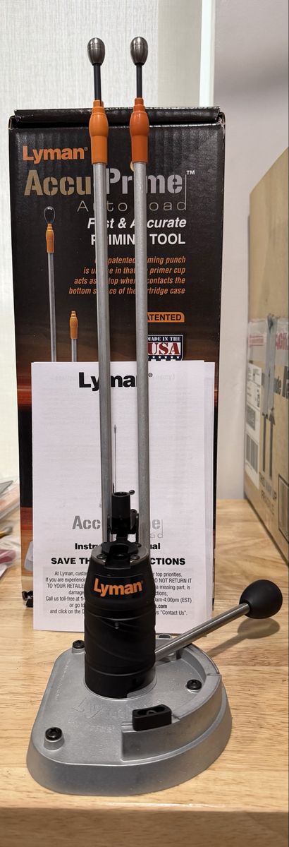Lyman AccuPrime Auto Load Fast & Accurate Priming Tool - Reloading Equipment