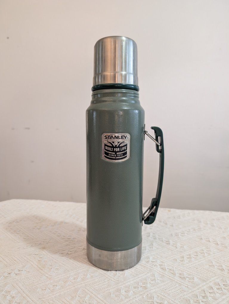 Vintage Stanley Built for Life Vacuum Insulated Thermos Bottle 