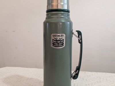 Vintage Stanley Built for Life Vacuum Insulated Thermos Bottle