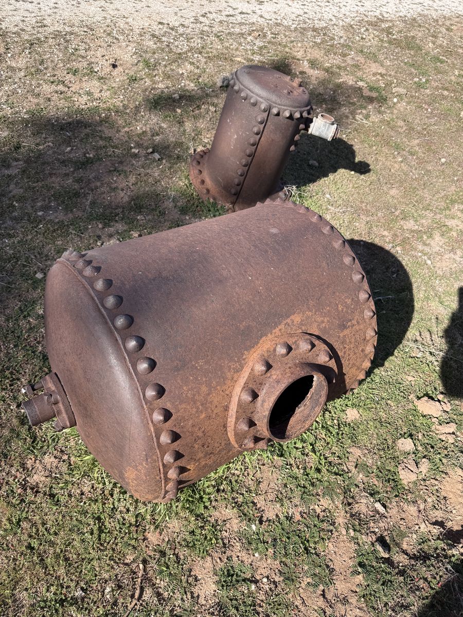 Antique pressure vessel