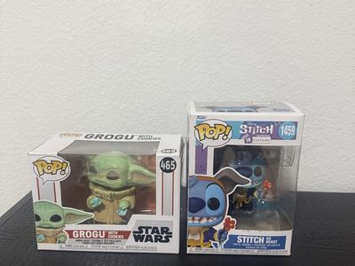 FUNKO POPS STAR WARS AND LILO AND STICH