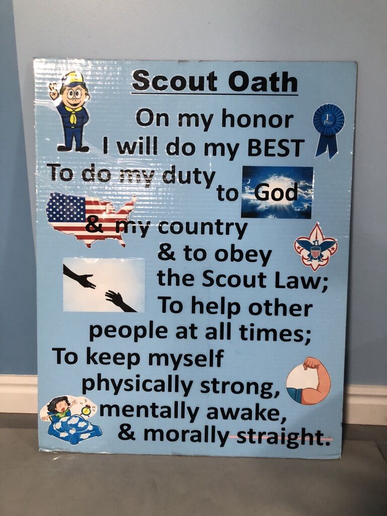 Boy Scout Teaching Posters & Misc