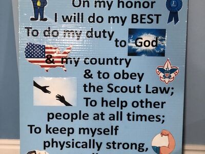 Boy Scout Teaching Posters & Misc