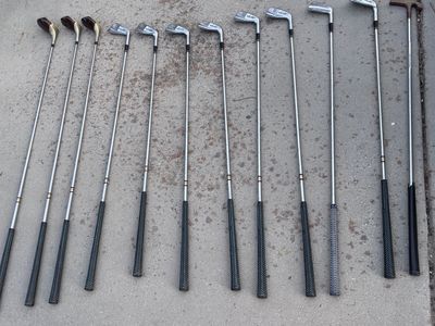 Vintage Set Of Probilt Golf Clubs