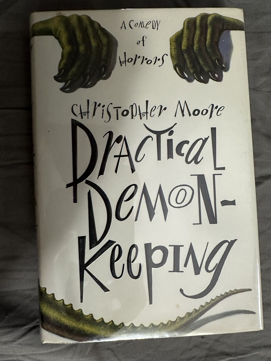 Practical Demonkeeping by Christopher Moore First Edition Signed Hardcover