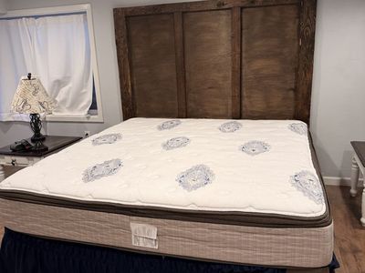 King Pillow Top Mattress with Box Spring