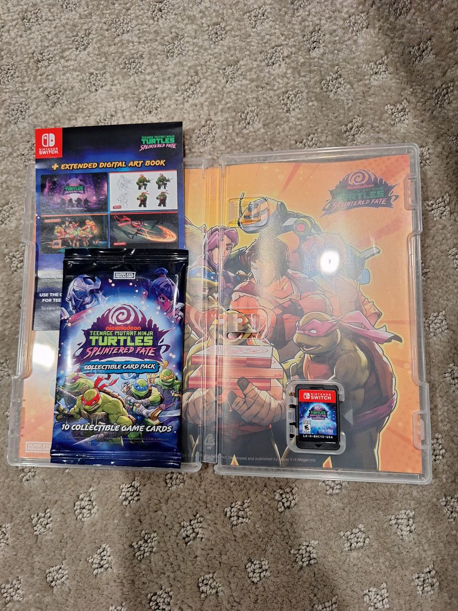 TMNT Splintered Fate Deluxe Edition Nintendo Switch