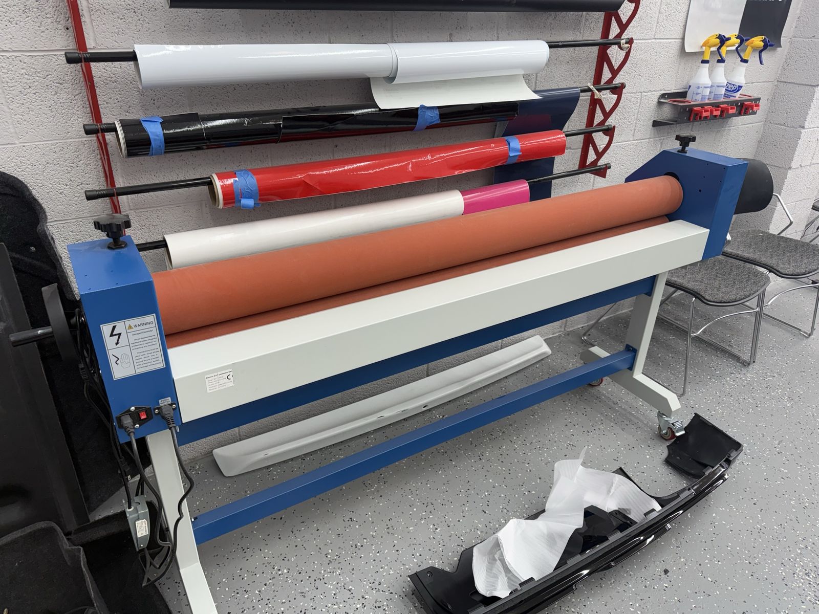 Commercial Wide Format Heat Laminator / Vinyl Cold Laminating Machine – Sign & Wrap Shop Equipment